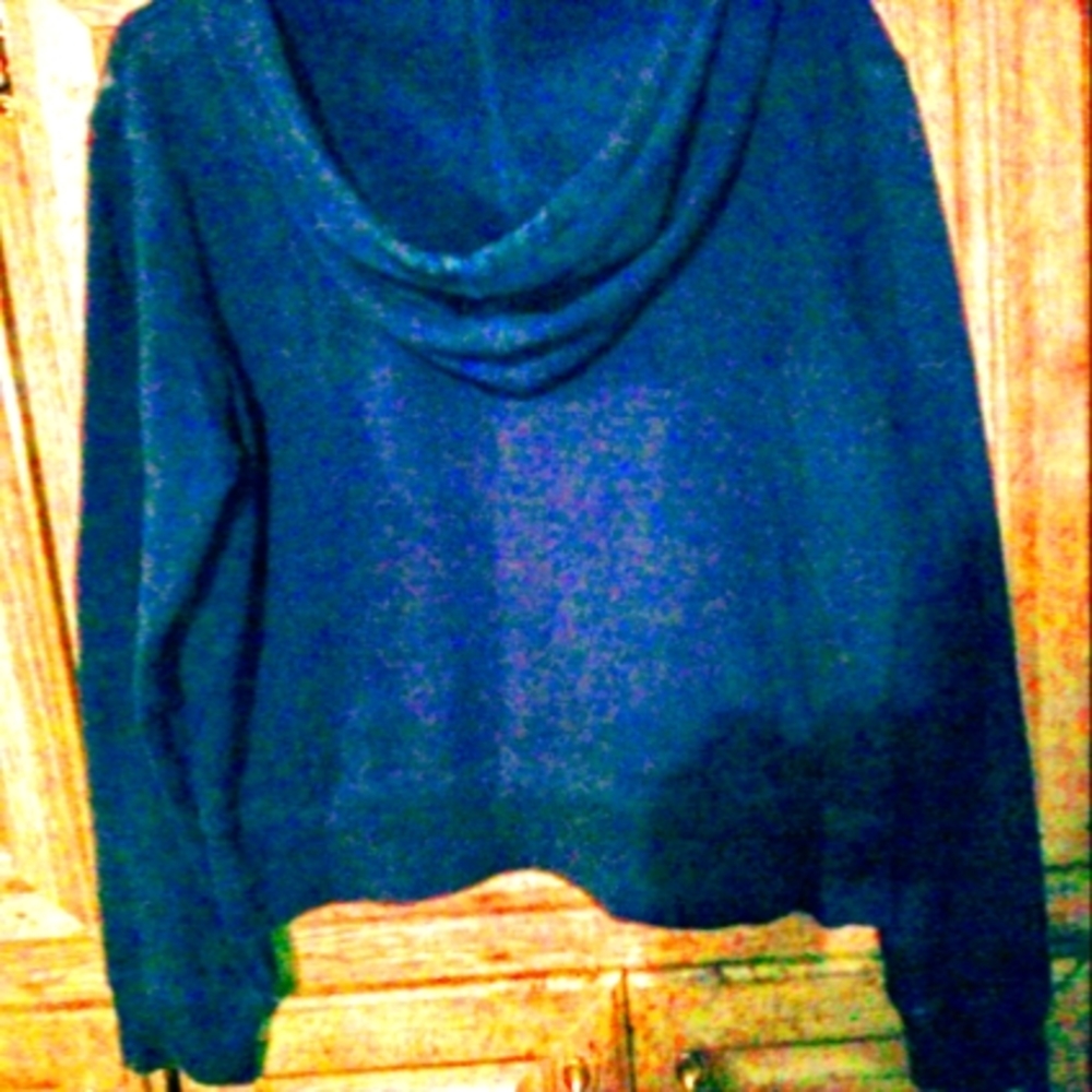 🌼Navy blue Aeropostale sz M Women's zip up  hoodie 🌼 - Picture 2 of 3